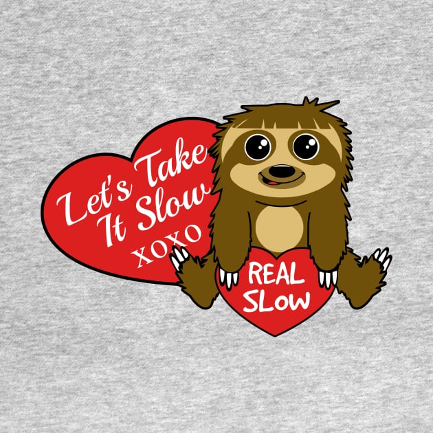 Take It Slow Sloth by flimflamsam